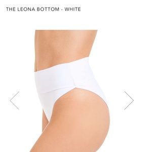 Mimi the Label Leona Bikini Bottom in White